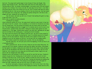 I feel in love with the lochness monster will hiding with her. Part 3